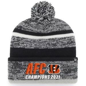 Bengals AFC champs beanie